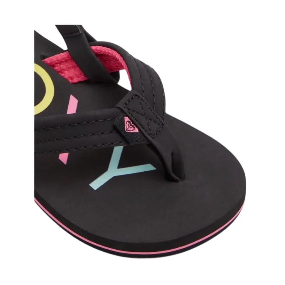 Roxy Toddler Girls Backstrap Flip Flop Sandals Size 5